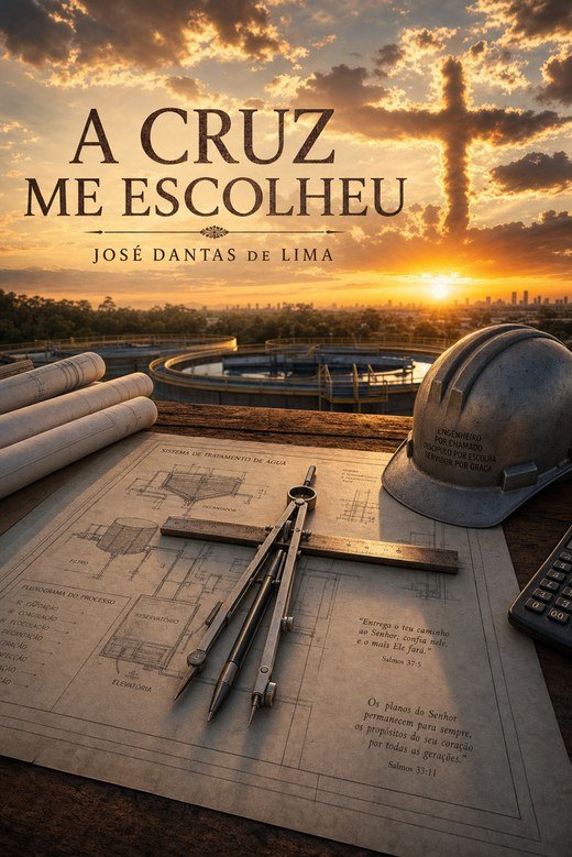 Capa do livro A Cruz me Escolheu, de José Dantas de Lima